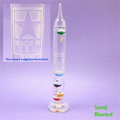 Galileo Thermometer (12" tall) - Sand Blast Etch